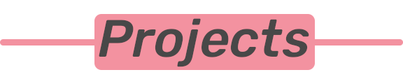 Projects Section Header